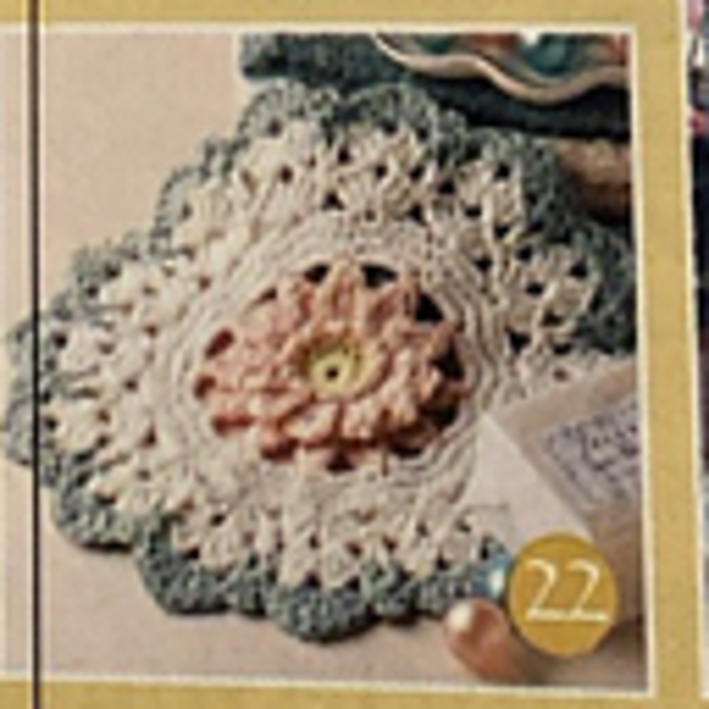 Floral Washcloth