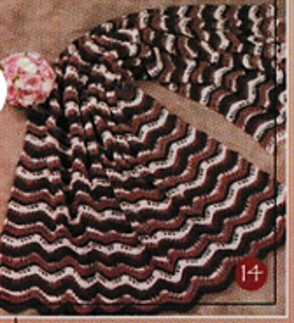 Sweetheart Ripple Afghan