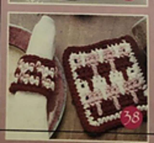 Coaster & Napkin Ring