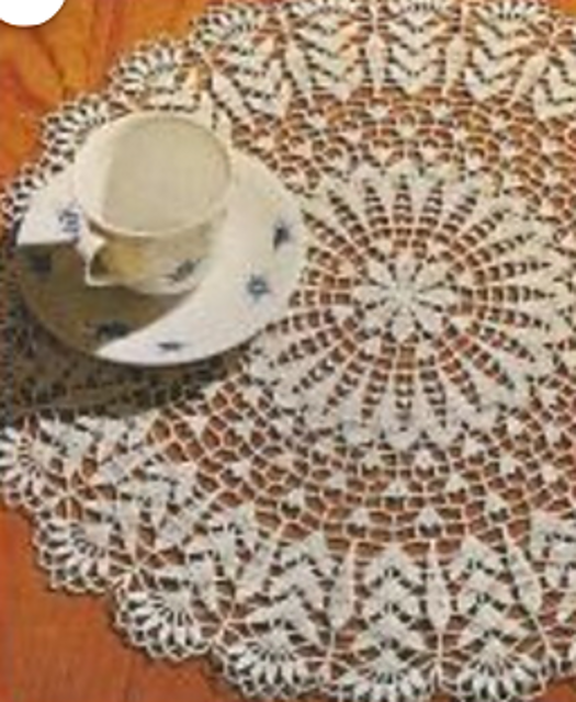 Wheat Doily