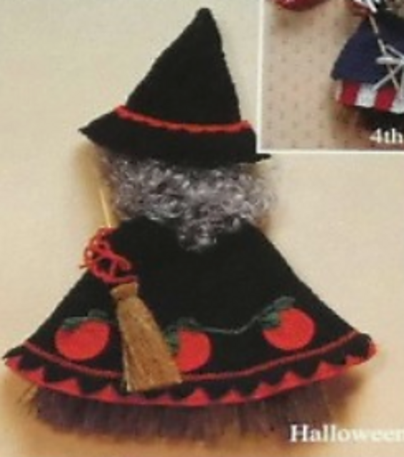 Halloween Broom Doll