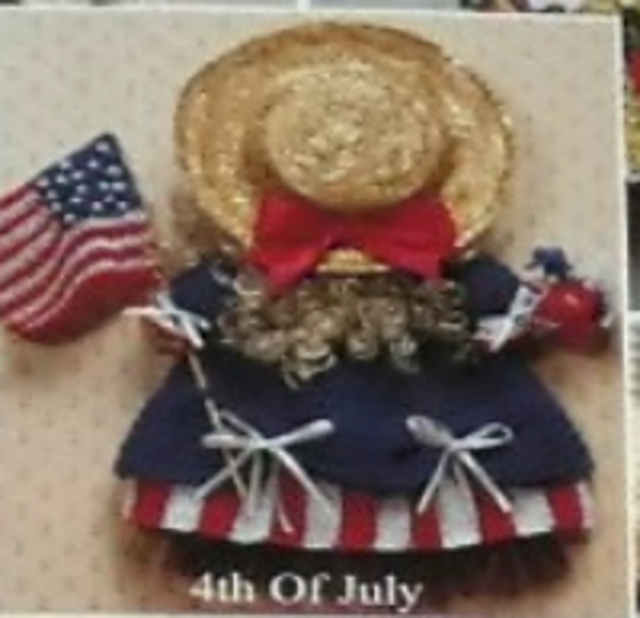 4th of July Broom Doll