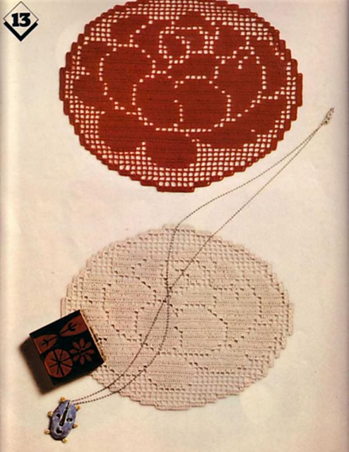 Small Round Coasters Rose in Bloom