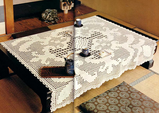 Old Net Table Center