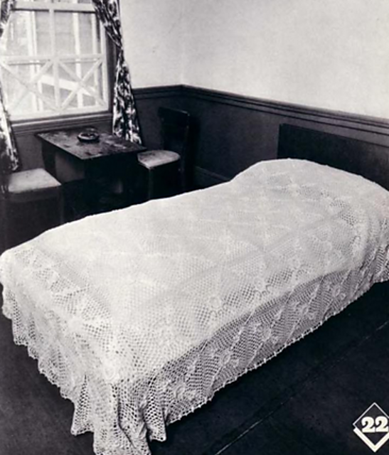 Bedspread Wild Rose