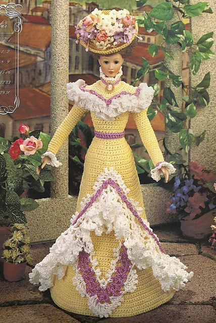 Miss September 1995, Garden Party Gown