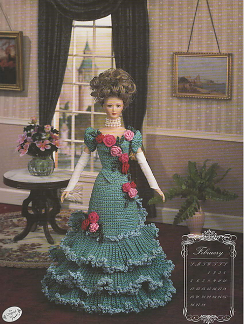 Miss February 1995, Dinner Gown
