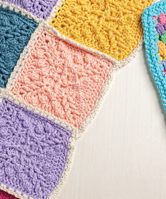 Happy Patch Baby Blanket