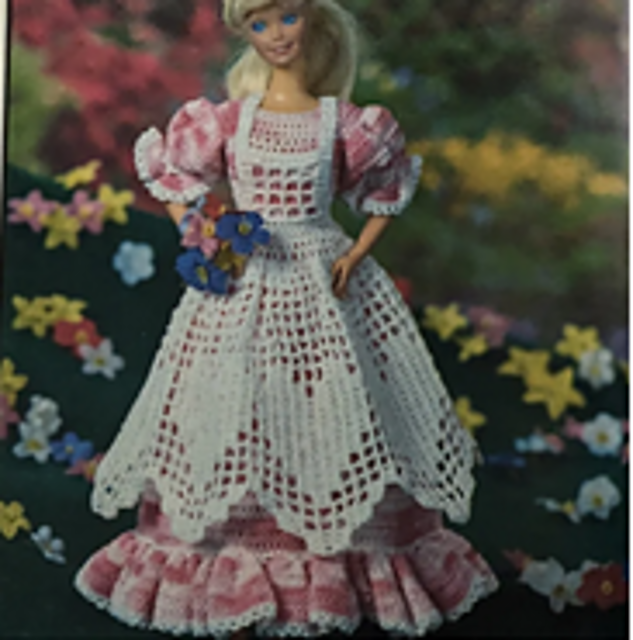 Spring Pinafore Gown