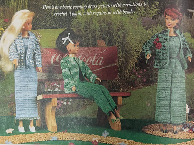 Doll's Evening Ensemble with Variations