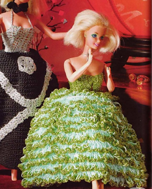 Flamboyant: green skirt