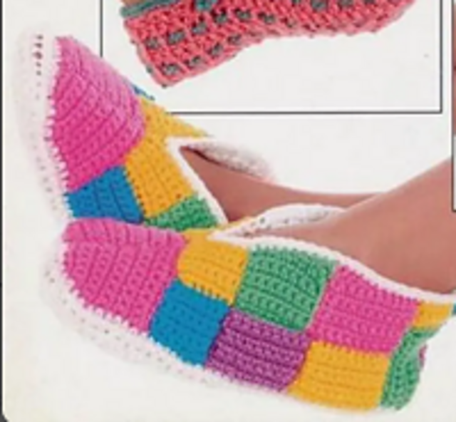 Patchwork Slippers