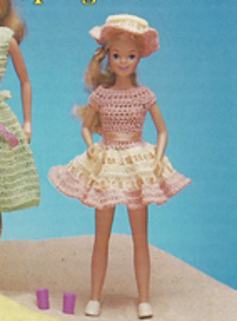 Little Sister's Springtime Dress