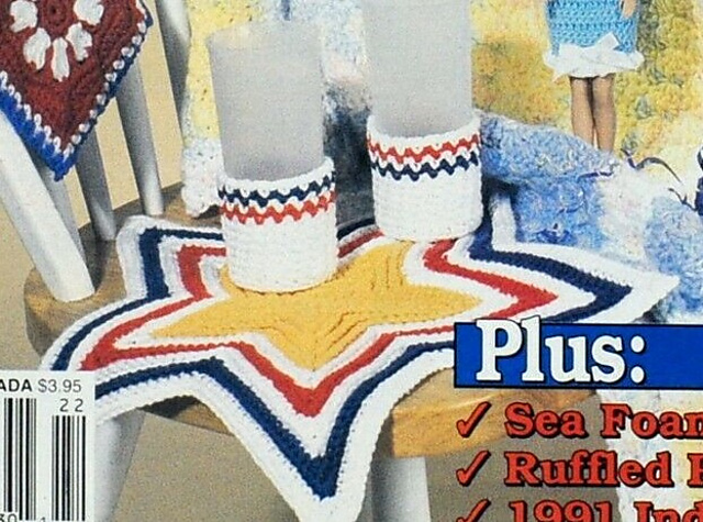 Star Place Mat & Glass Cozy