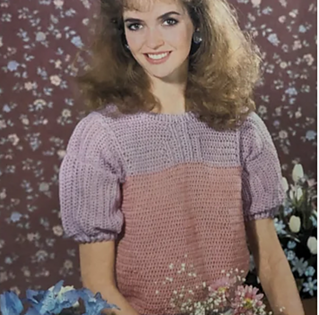 Lilac & Pink Top