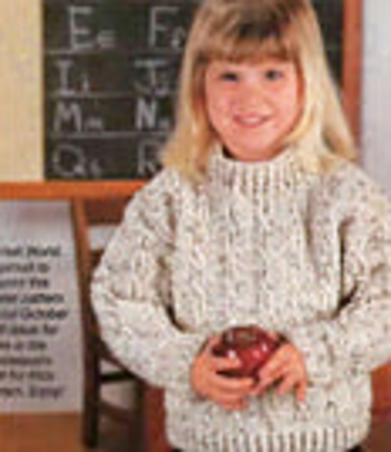Twisted Cable Pullover