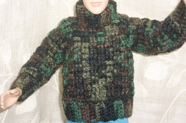 Sunday in the Park: Basketweave Pullover
