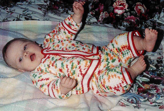 #48 Crocheted Baby Layette Set