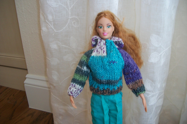 Girl's Button-Placket Pullover