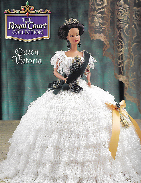 Queen Victoria: Gown, crown, and jewelry
