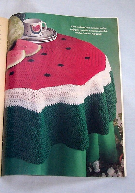 Watermelon Tablecloth