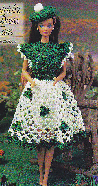 St. Patrick's Day Dress and Tam