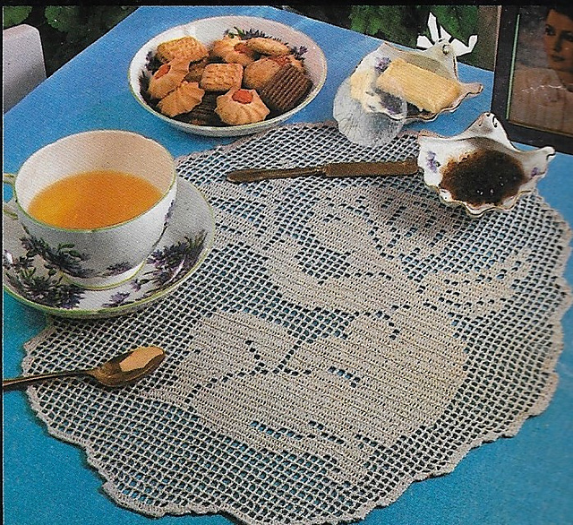Cherub Doily
