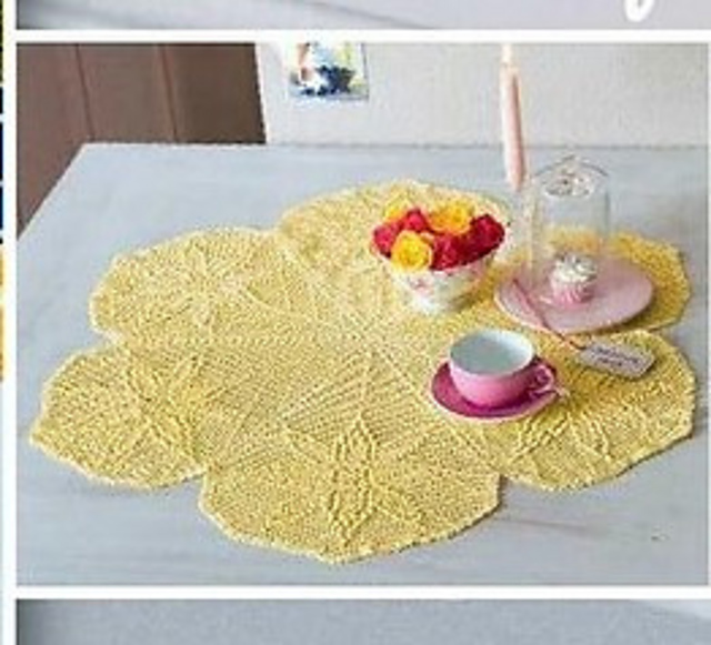 Filet-Decke