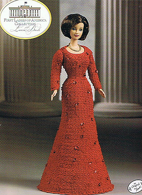 Laura Bush: Gown, Necklace, and Earrings