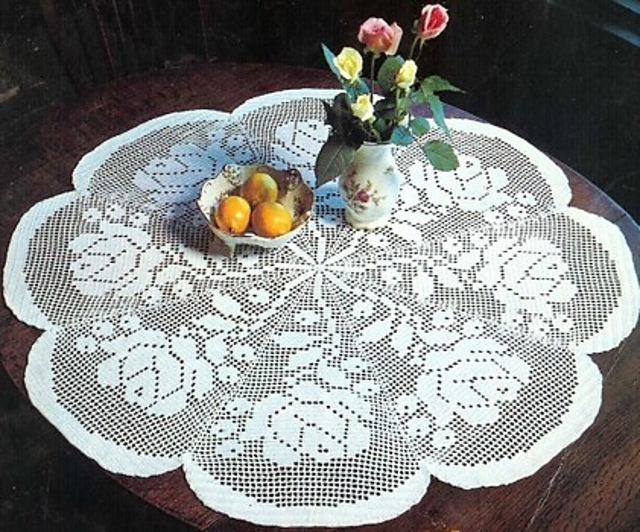 Tapis de Table Les Belles Roses