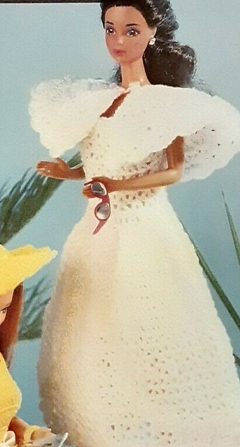 White Dress & Cape
