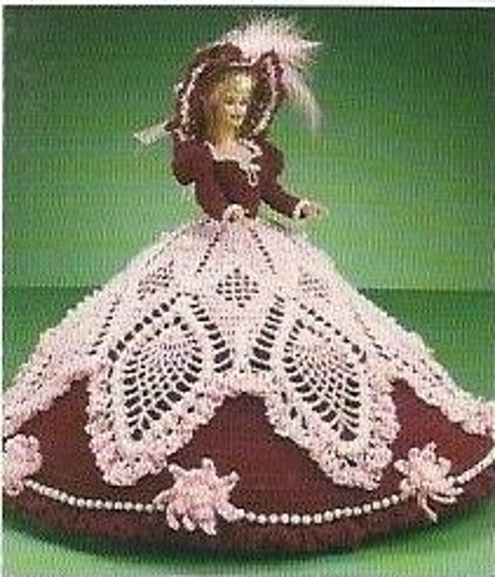 Wine Pineapple Gown