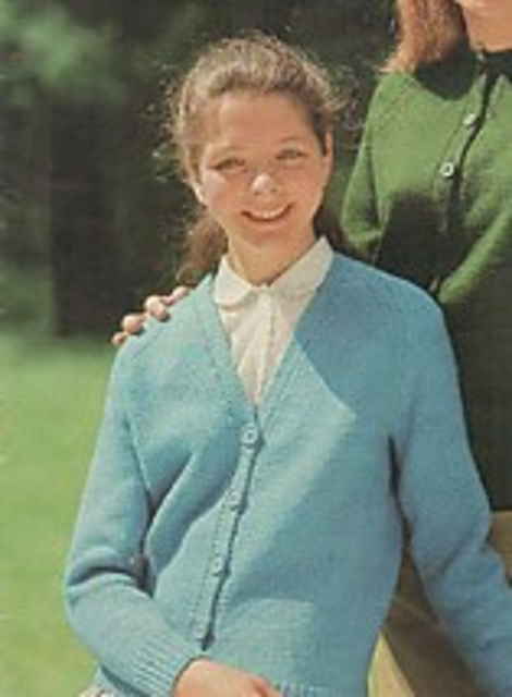 Teenage cardigan