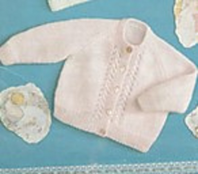 Lace Panel Cardigan