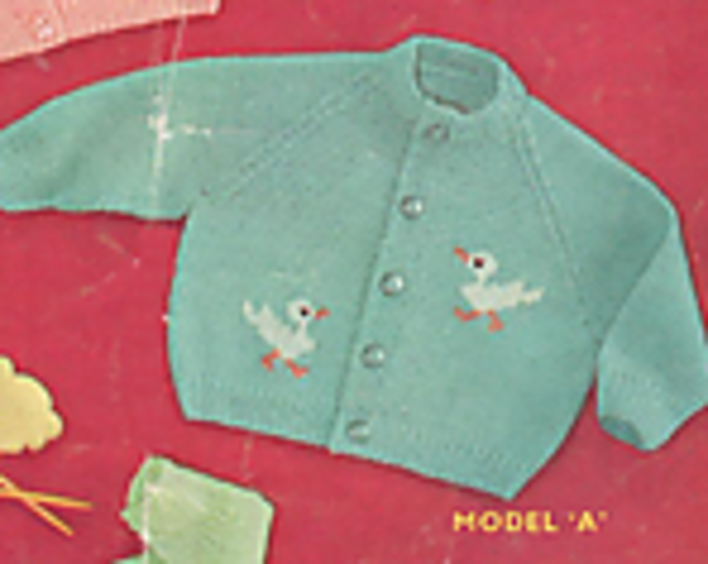 Model A cardigan