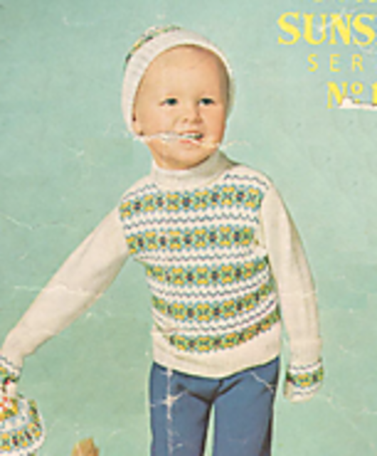 Child's Fair Isle Jersey