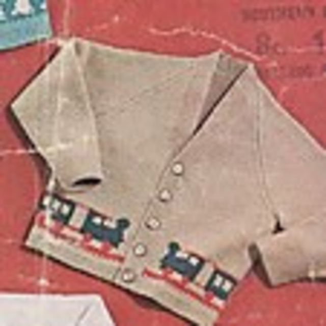 Model A trains cardigan