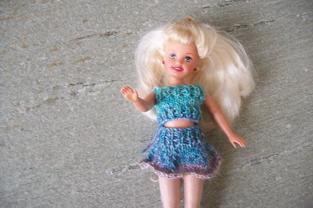 Bratz #006 Striped skirt and top