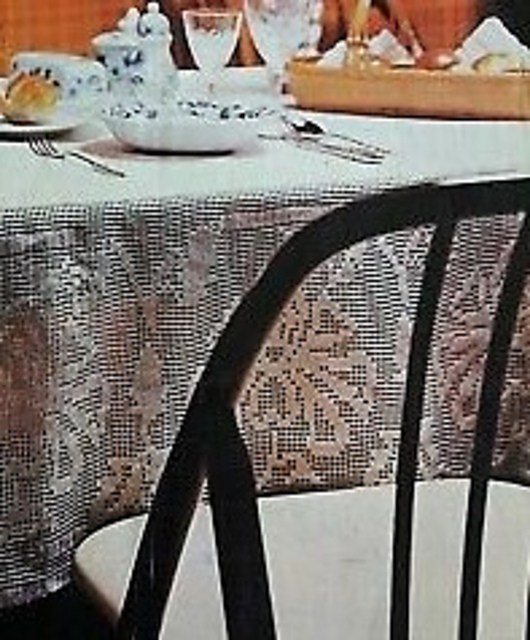Table-Cloth with Wide Edging