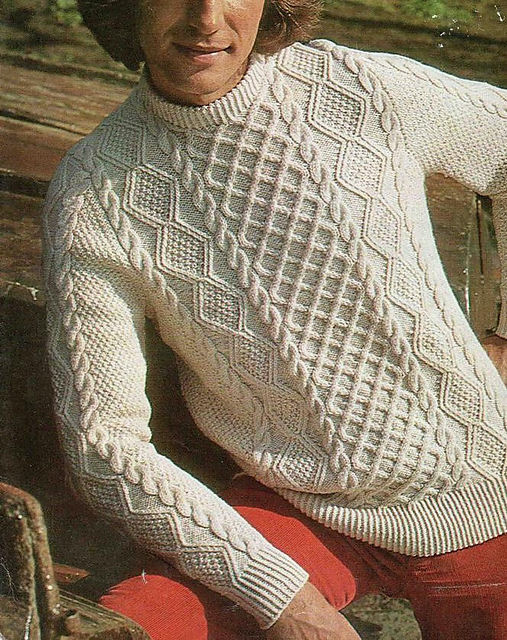 Man's Aran Jumper
