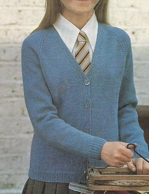 V-Neck Cardigan