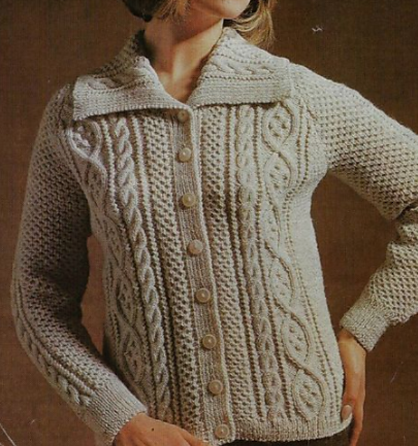 Aran Cardigan
