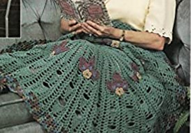 Teal Lap throw/Slippers