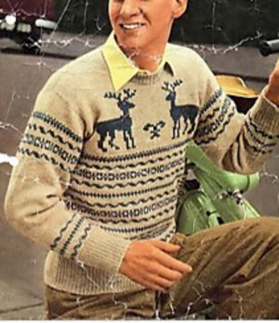 Man's Norwegian sweater