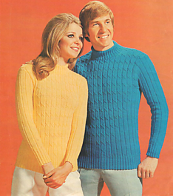 His and Hers Ribbed Sweater