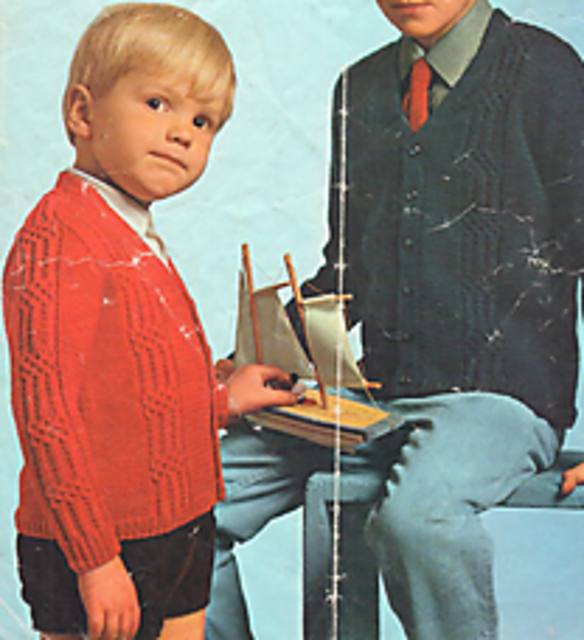 Saddle cardigan