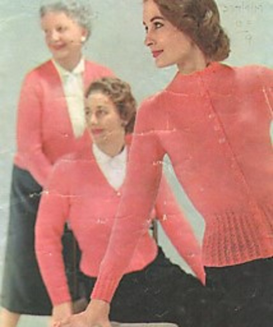 Classic 4 ply cardigan for Everywoman