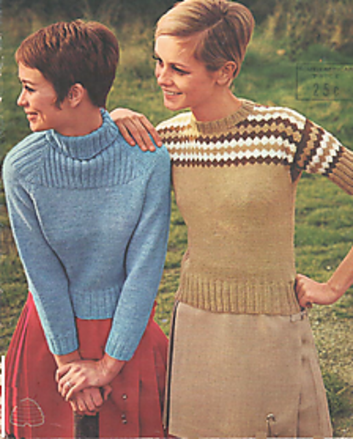 Polo neck sweater