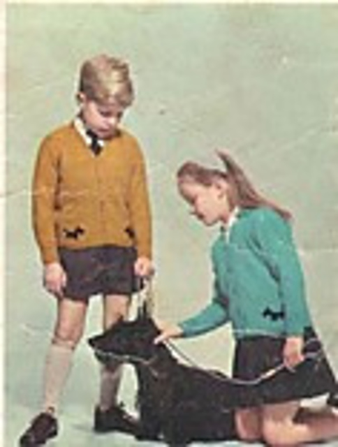 Scottie Dog Cardigans
