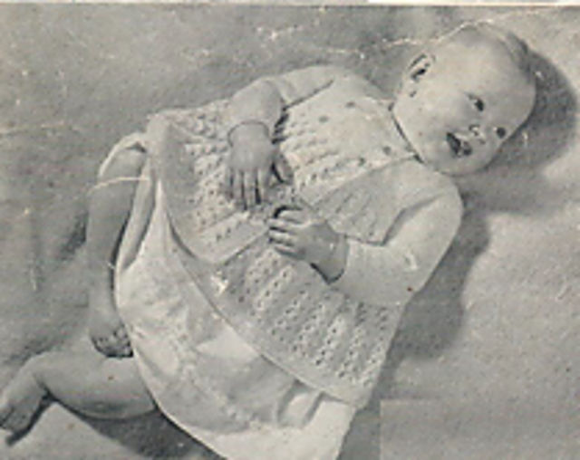 Double-breasted Matinee coat